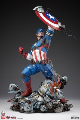 Marvel Future Revolution Statue Captain America
