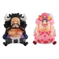 Mobile Preview: One Piece Look Up PVC Statue Kaido the Beast & Big Mom 11 cm (with Gourd & Semla)