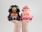 Mobile Preview: One Piece Look Up PVC Statue Kaido the Beast & Big Mom 11 cm (with Gourd & Semla)