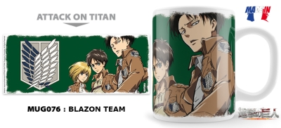Attack on Titan Mug Blazon Team
