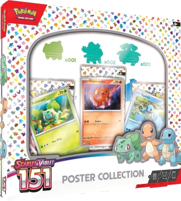 Pokemon TCG - Scarlet & Violet: 151 Poster Collection - Englisch