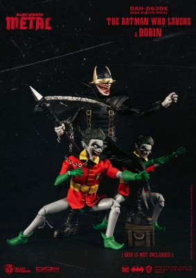 DC Comics Dark Nights Metal Dynamic 8ction Heroes Actionfigur 1/9 The Batman Who Laughs and his Rabid Robins DX 20 cm