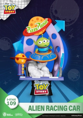 Toy Story D-Stage Diorama Alien Racing Car
