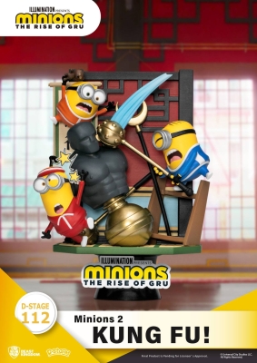 Minions 2 DStage Diorama Kung Fu!
