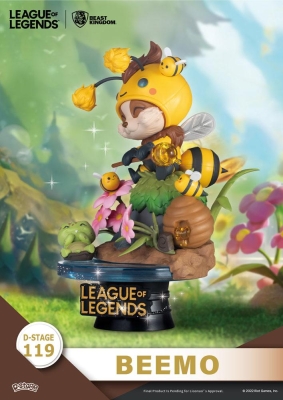 League of Legends D-Stage PVC Diorama Set Beemo & BZZZiggs 15 cm