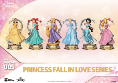 Disney Mini Diorama Stage Statuen Princess Fall In Love Series 12 cm Sortiment (6)