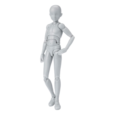 S.H. Figuarts Actionfigur Body-Kun School Life Edition DX Set (Gray Color Ver.) 13 cm