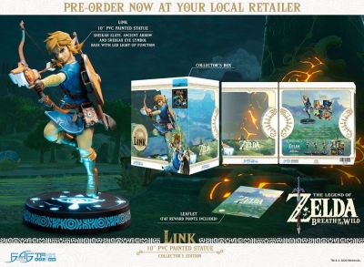 The Legend of Zelda Breath of the Wild Statue Collectors Edition Link