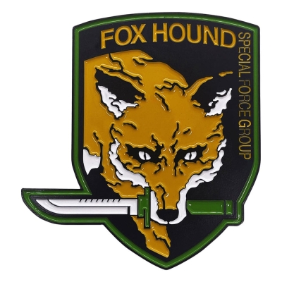 Metal Gear Solid Metallbarren Foxhound Insignia Limited Edition