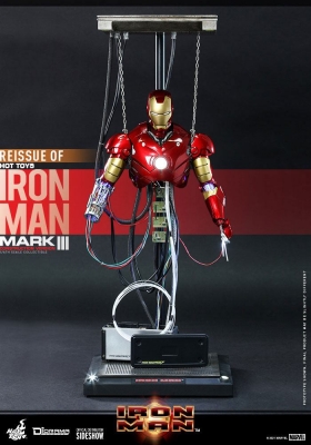 Iron Man Movie Masterpiece Action Figure 1/6 Iron Man Mark III (Construction Version) 39 cm