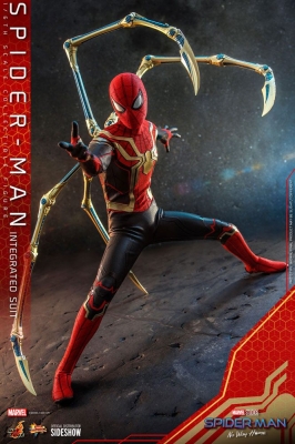 Spider-Man: No Way Home Movie Masterpiece Actionfigur Spider-Man (Integrated Suit)
