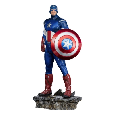 The Infinity Saga Art Scale Statue Captain America Battle of NY