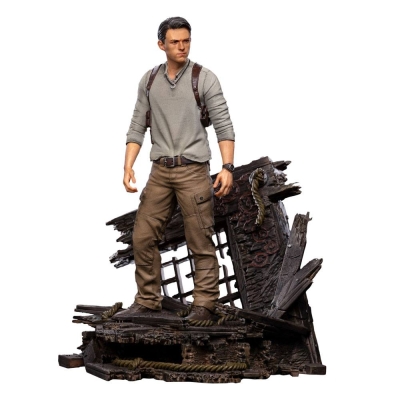 Uncharted Movie Deluxe Art Scale Statue Nathan Drake
