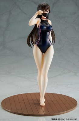 Mishiranu Joshikousei ni Kankinsareta Mangaka no Hanashi Statue Konata Competitive Swimsuit & Cat Lingerie Costume Set