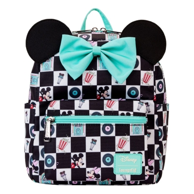 Disney by Loungefly Mini-Rucksack Mickey & Minnie Date Night Diner AOP