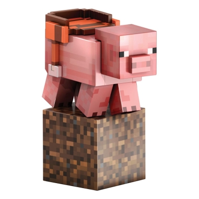 Minecraft Diamond Level Actionfigur Schwein 14 cm