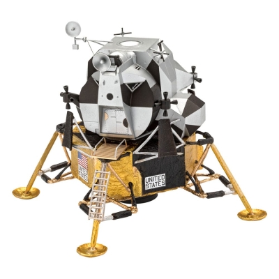 NASA Modellbausatz Geschenkset 1/48 Apollo 11 Lunar Module Eagle 14 cm