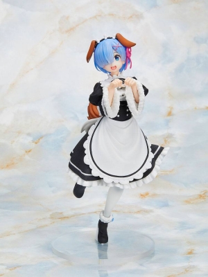 Re:Zero Starting Life in Another World Statue Memory Snow Dog Version Rem