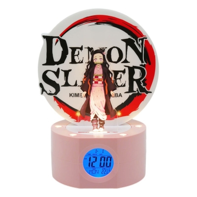 Demon Slayer: Kimetsu no Yaiba Wecker mit Leuchtfunktion Nezuko 21 cm