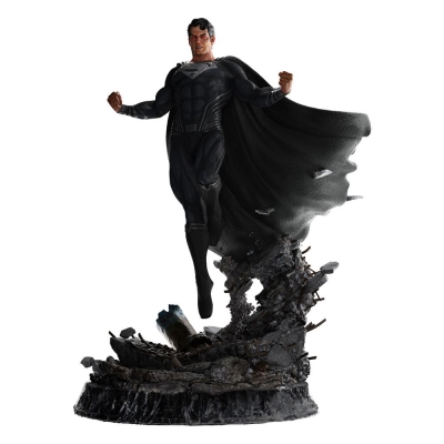 Zack Snyders Justice League Statue Black Suit Superman