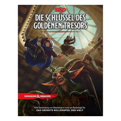 Dungeons & Dragons RPG Abenteuer Die Schlüssel des Goldenen Tresors deutsch