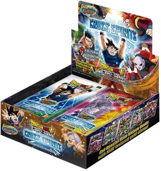 Dragonball Super Trading Card Game Cross Spirit Booster Display - English Version