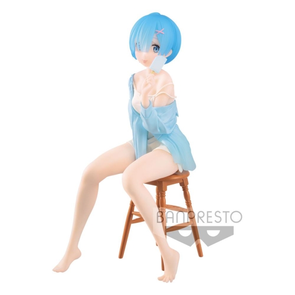 Re:Zero Starting Life in Another World Statue Relax Time Summer Version Rem