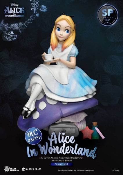 Alice im Wunderland Master Craft Statue Alice Special Edition