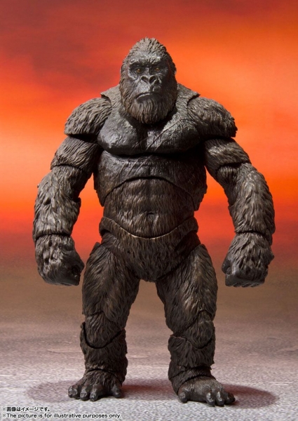 Godzilla vs. Kong Actionfigur S.H. MonsterArts 2021 Kong