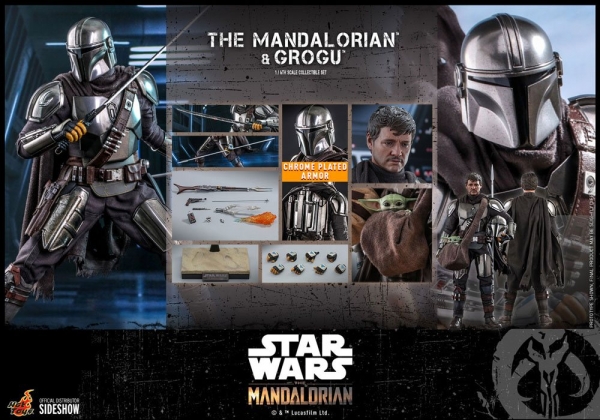 Star Wars The Mandalorian Actionfiguren Doppelpack The Mandalorian & Grogu