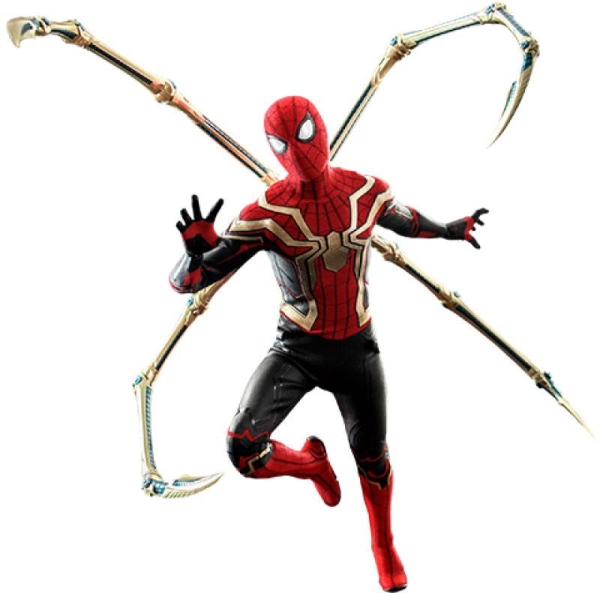 Spider-Man: No Way Home Movie Masterpiece Action Figure Spider-Man (Integrated Suit)