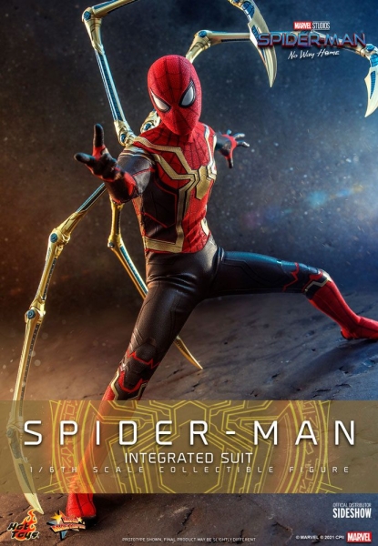 Spider-Man: No Way Home Movie Masterpiece Actionfigur Spider-Man (Integrated Suit)
