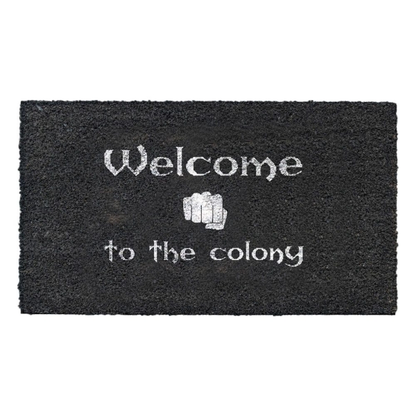 Gothic Doormat Welcome to the Colony