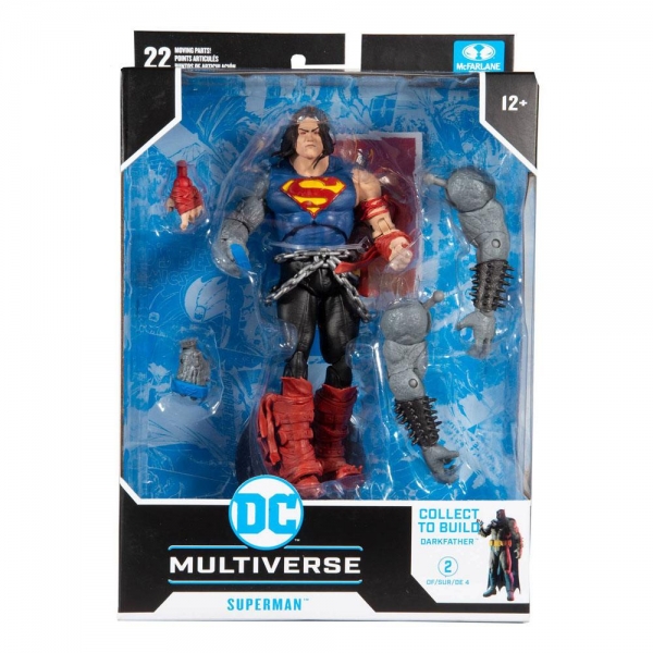 DC Multiverse Actionfigur Build A Death Metal Superman