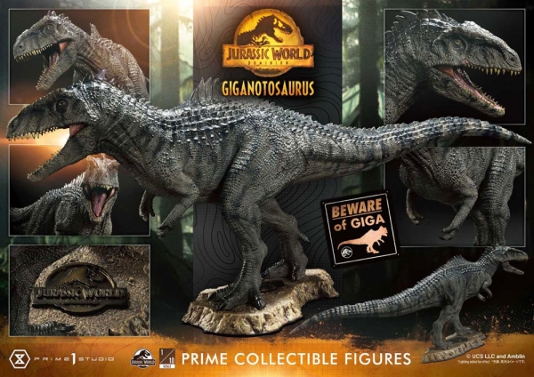 Jurassic World: Ein neues Zeitalter Statue Prime Collectibles Giganotosaurus