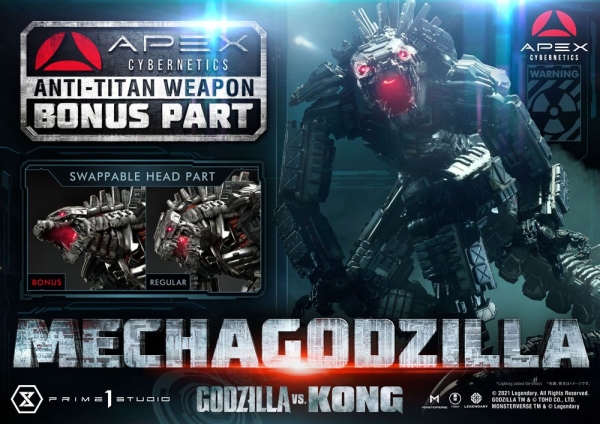 Godzilla vs. Kong Statue Bonus Version Mechagodzilla
