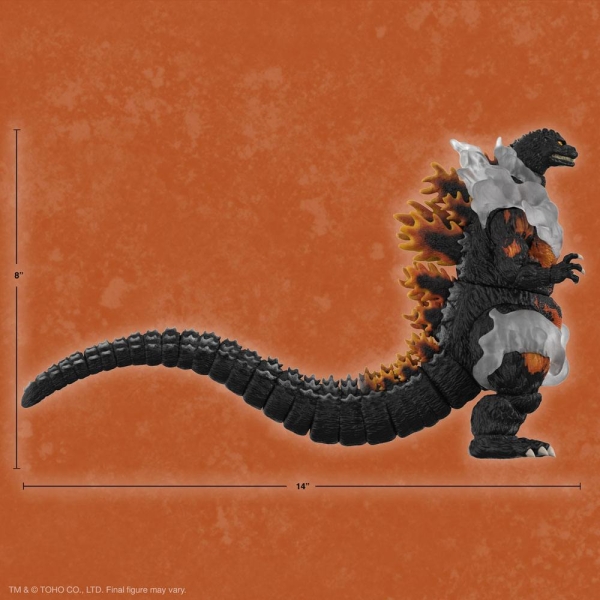 Toho Ultimates Action Figure Burning Godzilla
