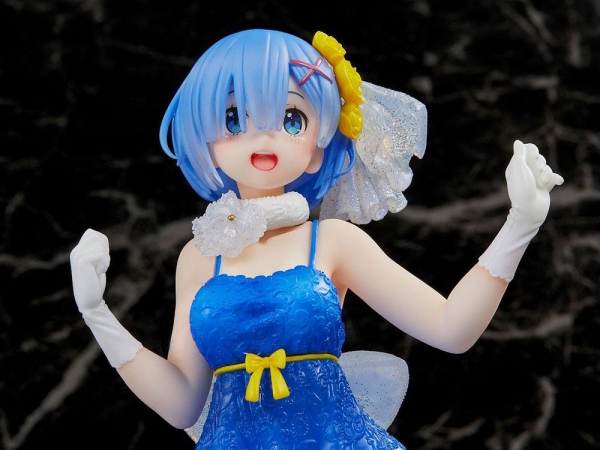 Re:Zero Starting Life in Another World Statue Precious Clear Dress Version Rem
