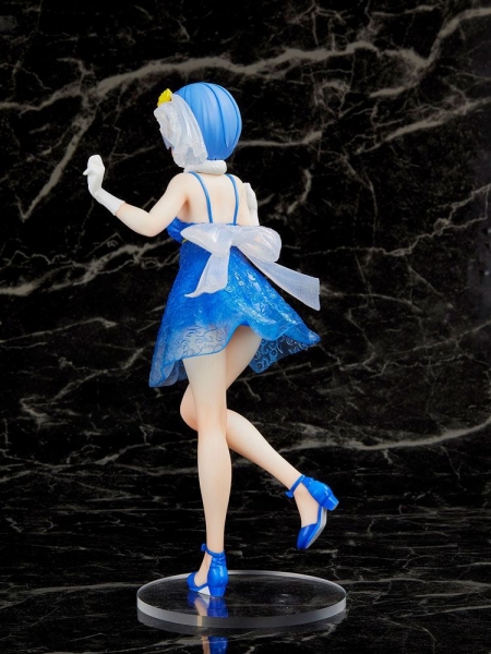 Re:Zero Starting Life in Another World Statue Precious Clear Dress Version Rem