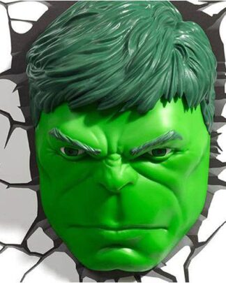 Marvel 3D LED Leuchte Hulk Face 3D