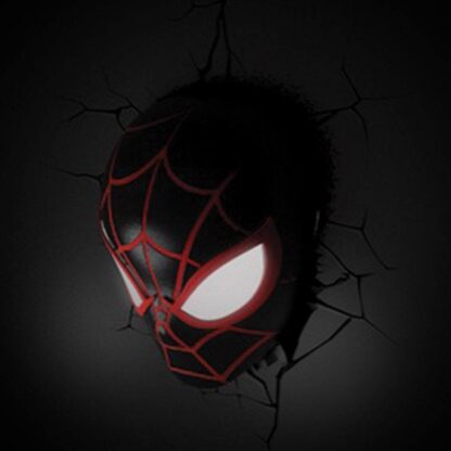 Marvel 3D LED Leuchte Spider-Man Miles Morales Face 3D – Bild 2