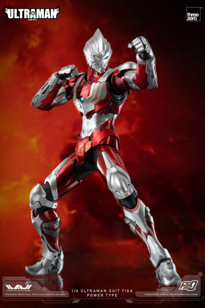 Ultraman FigZero Actionfigur 1/6 Ultraman Suit Tiga Power Type 31 cm – Bild 2
