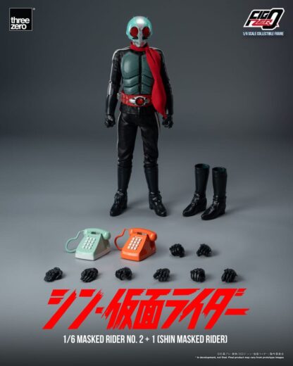 Kamen Rider FigZero Actionfigur 1/6 Masked Rider No.2+1 (Shin Masked Rider) 32 cm – Bild 2
