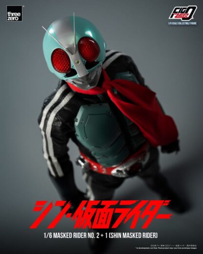 Kamen Rider FigZero Actionfigur 1/6 Masked Rider No.2+1 (Shin Masked Rider) 32 cm – Bild 6