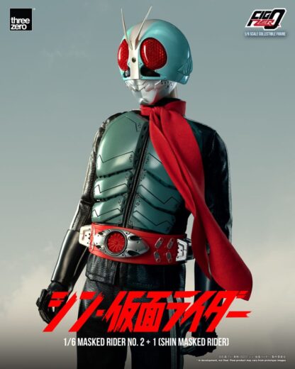 Kamen Rider FigZero Actionfigur 1/6 Masked Rider No.2+1 (Shin Masked Rider) 32 cm – Bild 9
