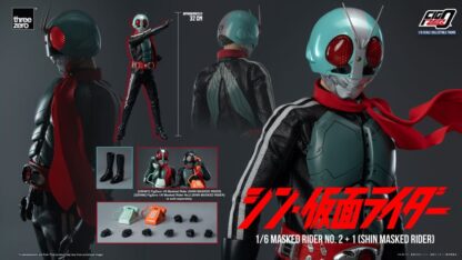 Kamen Rider FigZero Actionfigur 1/6 Masked Rider No.2+1 (Shin Masked Rider) 32 cm – Bild 18
