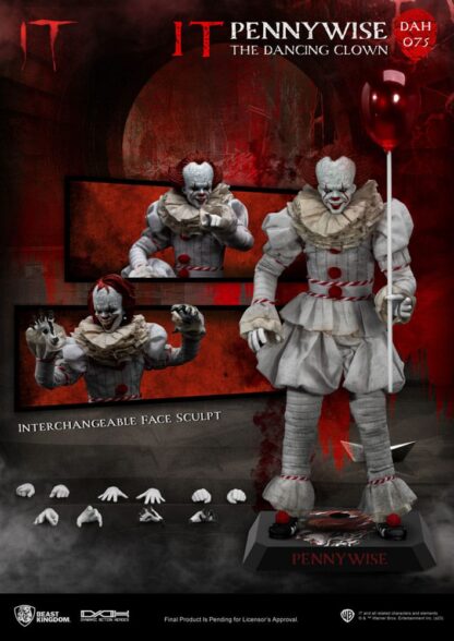 Stephen King's Es Dynamic 8ction Heroes Actionfigur 1/9 Pennywise 21 cm – Bild 10
