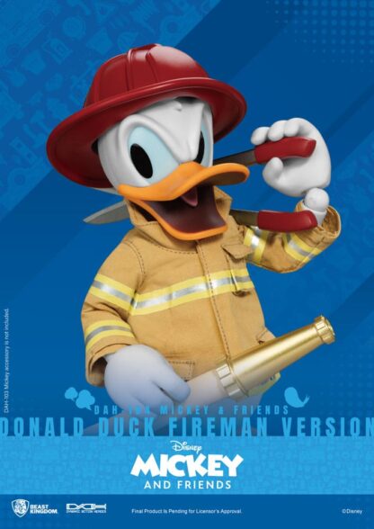 Mickey & Friends Dynamic 8ction Heroes Actionfigur 1/9 Donald Duck Fireman Ver. 24 cm – Bild 5