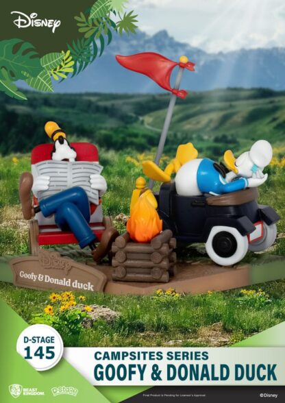 Disney D-Stage Campsite Series PVC Diorama Goofy & Donald Duck 10 cm – Bild 4