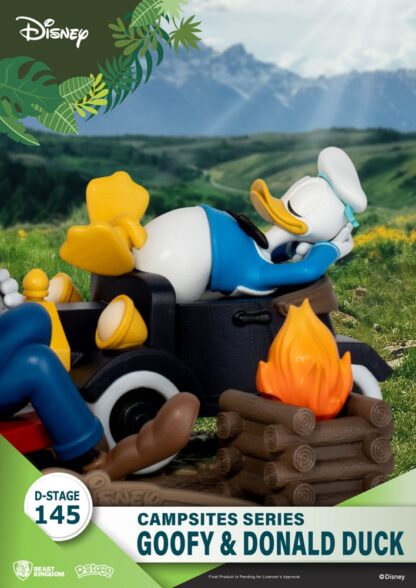 Disney D-Stage Campsite Series PVC Diorama Goofy & Donald Duck 10 cm – Bild 6